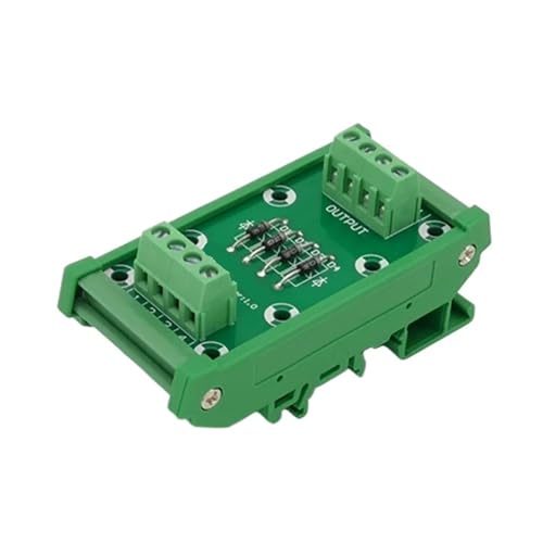 Bornier de protection de diode pour centraliser les lignes électriques de rail DIN