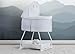 Delta Children Deluxe Soothing Dreams Bassinet, Grey Windchime