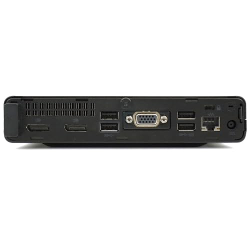 Image of HP ProDesk 600 G4 Mini Desktop PC, Intel 6-Core i5-8500T, 16GB DDR4 RAM, 512GB PCIe SSD, WiFi, Bluetooth, Dual DisplayPort, VGA, USB-C, Windows 11 Pro - Business Office Mini Computer