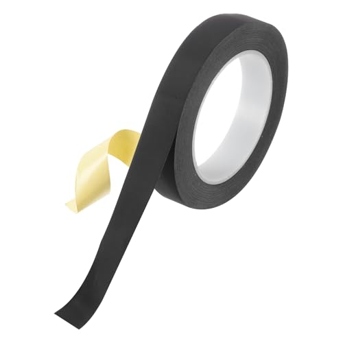 Image of MECCANIXITY Insulating Acetate Cloth Adhesive Tape, 0.8in x 98ft Black Electrical Heat Resistant Fabric Tape for Laptop Electric Automotive Guitar Repair Wire Harness