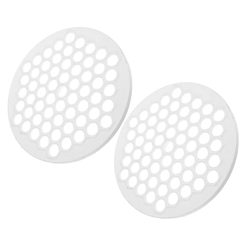 BRIGHTFUFU 2pcs Dumpling Maker Mold Tool Plastic Mold for Homemade Dumplings Wontons Ravioli Easy to Use Kitchen Accessory for Filled Pastries Great Housewarming present