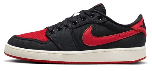 Image of Men's Nike AJKO 1 Low Black /Varsity Red-Sail (DX4981 006)