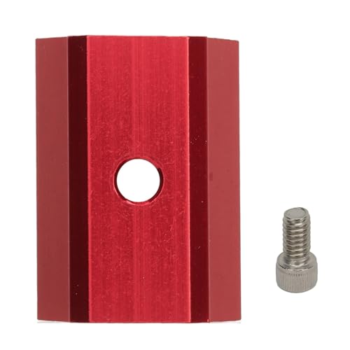 Image of Dovetail Rail Plate, 43mm Aluminium Alloy Mounting Plate Saddle 1.69 Inch Dovetail Base Expansion with 1 /4 Inch Thread for Smartphone Base Expansion 5P9858A