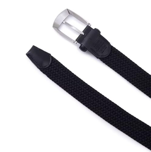 Image of Fabio Valenti Canvas Elastic Fabric Woven Stretch Braided Belts for Men Women Junior with Multicolored /Full Sizes