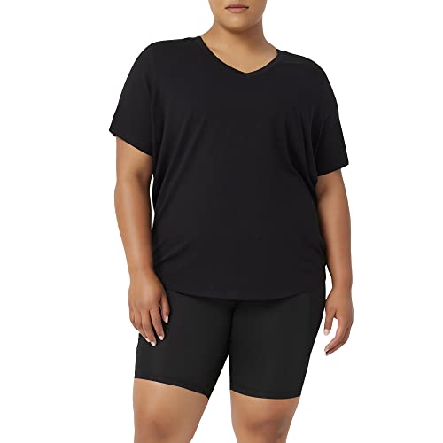 Image of Fila Womens Plus Size Expression V-Neck Top