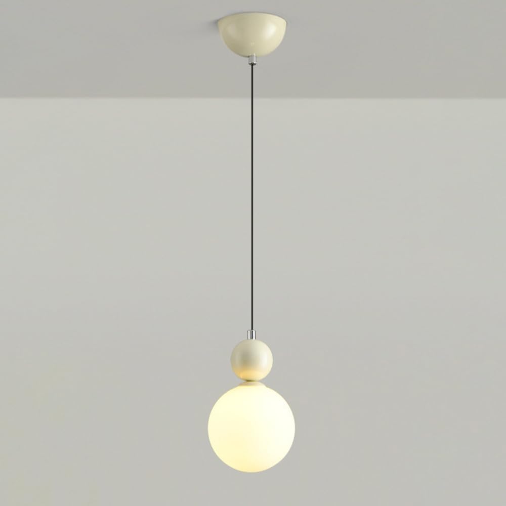Lámpara estilo nórdico cream para crear ambientes cálidos en el hogar 8
