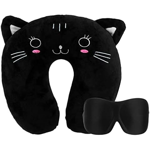 Almohada de Viaje WANAONE con Patrón de Animales Cover