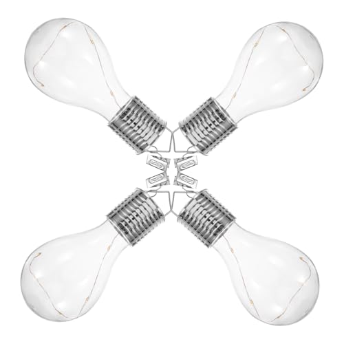 Ampoule Solaire LED Suspendue : Ne Laissez Plus Votre Terrasse dans le Noir - Lot de 4