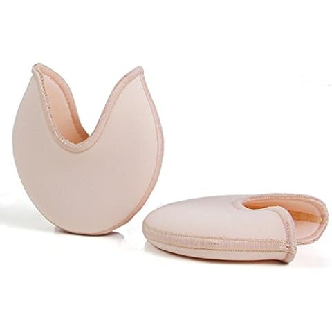 JUMUU 1Pair Gel Toe Caps Soft Ballet Pointe Dance Athlete Shoe Pads for Girls Women (Skin, Small) Cover