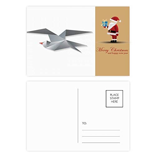 Cartes postales origami pour décorer votre table de Noël