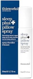 This Works Sleep Plus Pillow Spray, 50 ml - Motion-Activated Sleep Spray Infused with Lavender, Camomile and Vetivert - Science-Backed Pillow Spray Designed to Aid Restless Sleepers