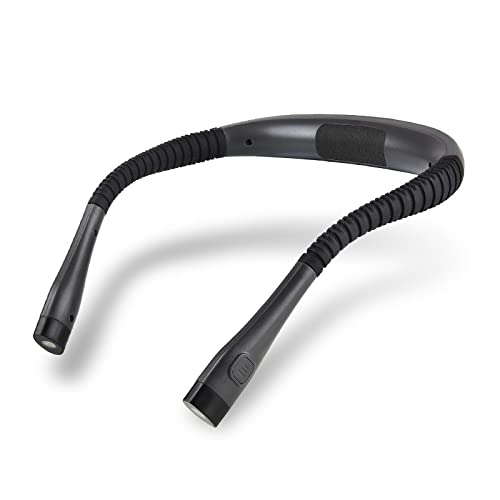 Elevea Flexible Adjustable LED Hug Light Neck Book Night Lamp Torch for Study Reading Light (Rechargeable) Birthday Gift Rakhi Gift for Brother and Sister