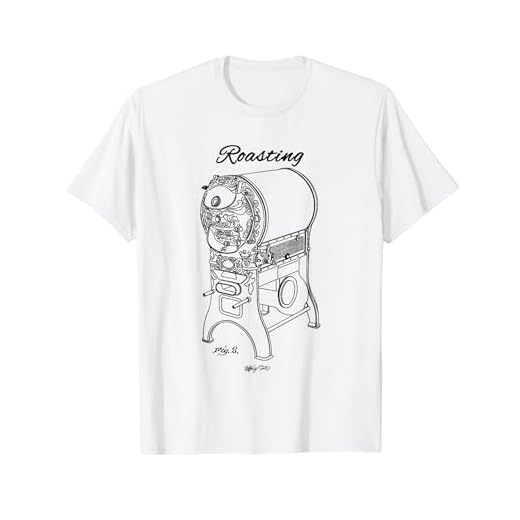 Tostador Granos de café Dibujo Tostador de café Camiseta