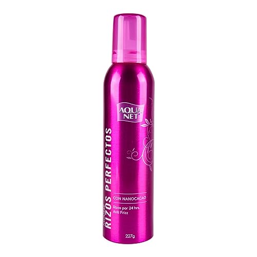 Aqua Net Mousse Rizos Perfectos, 227 g