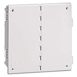 Leviton 49605-140 35,6 cm Wireless Structured Media Center mit belüfteter Abdeckung, Weiß
