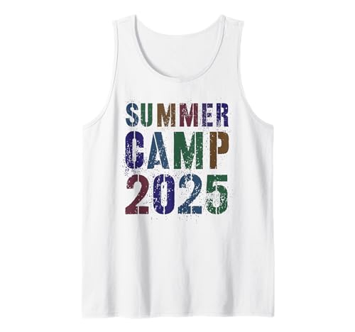 CAMPAMENTO DE VERANO PARA NIÑAS 2025 Campground Personal Vibes Director Enfermera Camiseta sin Mangas