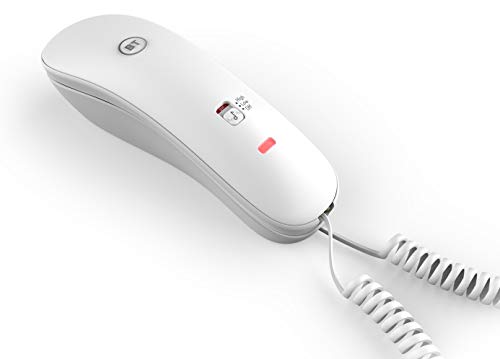 Téléphone fixe filaire blanc classique pour maison et bureau - 4
