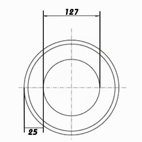 TIN 125 Rohrisolierung 10m lang