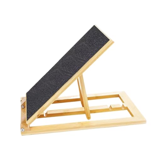 Leefasy Dog Nail Scratch Board Dog Scratch Pad Travel Indoor Trimming Tool Outdoor Wooden Non Slip Claw Care Nail Grind