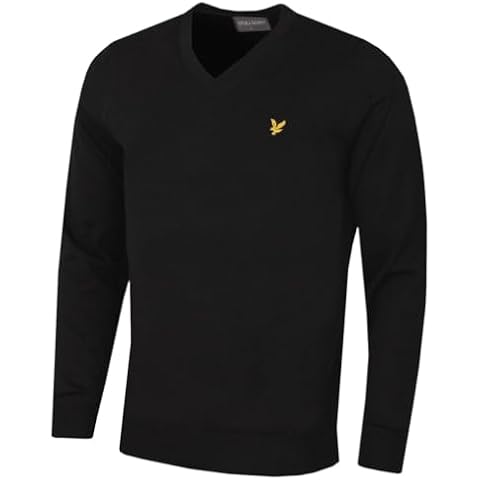 Pull Golf Lyle & Scott Noir XXL Cover