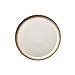 BITZ Teller, Speiseteller, Essteller aus Steinzeug, 27 cm im Durchmesser, Creme/Creme