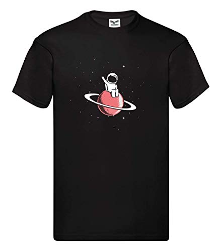 T-Shirt - Astronaut Weltraum Raumfahrt Kosmos - Tshirt für Herren und Männer Cover