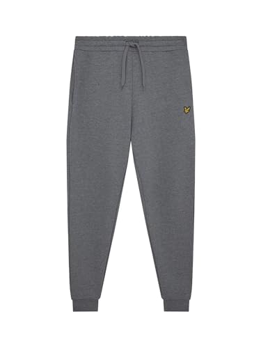 Pantaloni Uomo Lyle & Scott ML1134V pantalon gris confortable taille M anti-plis