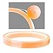 Sticky Ball Rolling Tape Educational Creative DIY Crafts 1.2x2500cm Sensory Toy Gift Decorative for Party Favors Friend Adult Kids, Orange