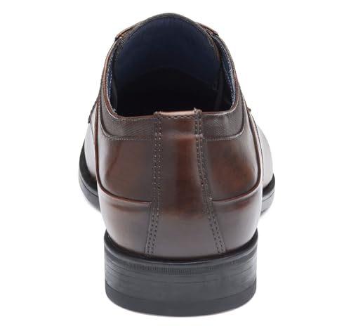 Image of Johnston & Murphy Men's Gibbons Plain Toe Lace-Up Dress Shoe