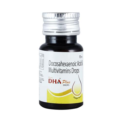 Brain DHA Plus Orange Flav - Bottle of 15ml Drops
