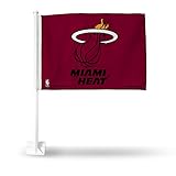NBA Miami Heat Car Flag (Red)