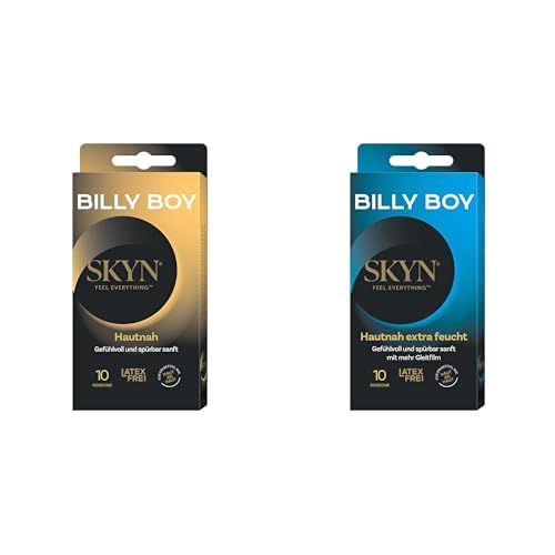 BILLY BOY SKYN hautnah 10er + BILLY BOY SKYN hautnah extra feucht 10er