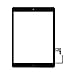 Zentop for Black IPad Air 1st Generation Touch Screen Digitizer Glass Replacement Modle A1474 A1475 A1476 with Home Button,Camera Holder,Preinstalled Adhesive,Toolkit.