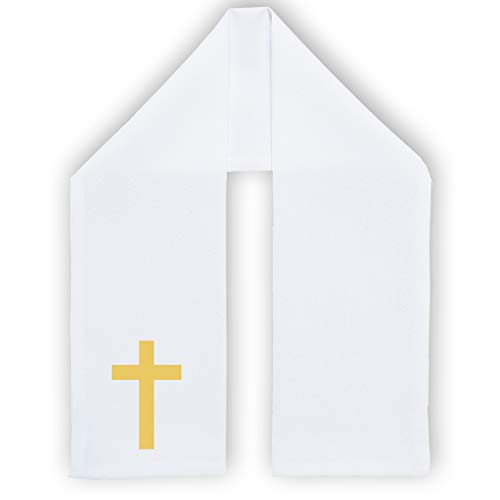 Promo - Étole Écharpe de Baptême Personnalisée, Personnalisable en Flocage