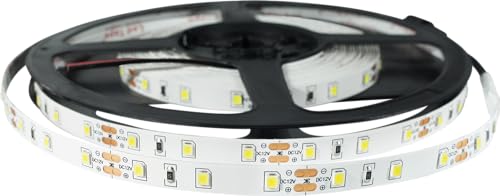 Lista de Tiras LED los más recomendados. 44 Tira 300 LEDS 2835 Interior 24W de Potencia, 6500K Blanco Frío, 1300 Lúmenes, 5 Metros, con Adhesivo
