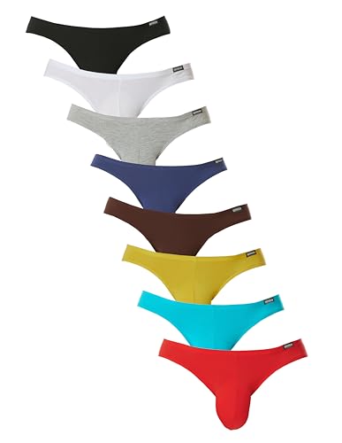 Mens Bikini Underwear Micro Fiber Modal Briefs Pack
