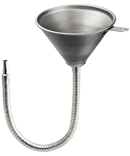 ROADGIVE Automotive Steel Bendable Universal Spout Funnel With Filter and 23.6