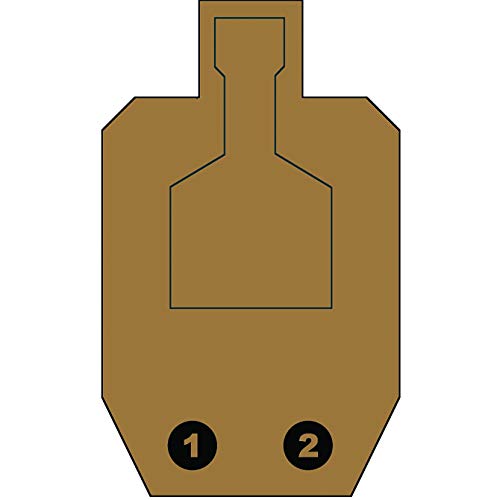 CLOSE QUARTER MARKSMANSHIP TRAINING TARGET 50 PACK