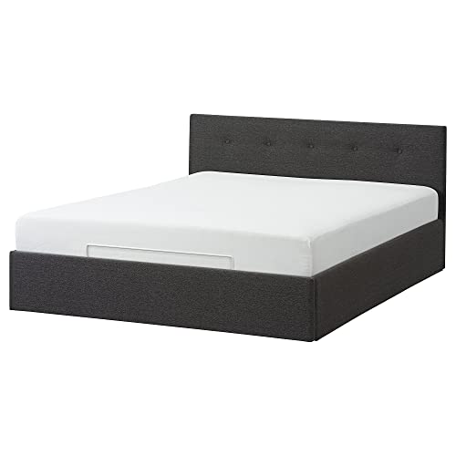 Ikea BJORBEKK - Cama Otomana con Estructura Cama (160 x 200 cm), color gris
