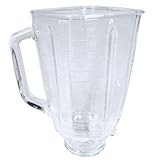Jarra de Vidro Compatível com Liquidificador Oster Clássico Quadrado (Apenas o Copo)