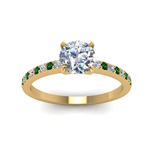 Bague de fiançailles diamant et pierre de naissance, le cadeau idéal