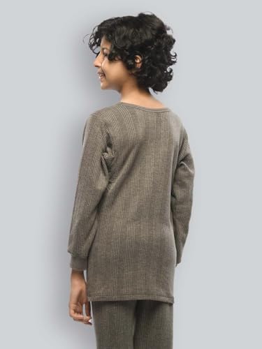 Image of Lux Inferno Kids Thermal Top | Full Sleeves Round Neck Warm Innerwear | Boys & Girls Winter Wear
