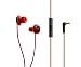 SOL REPUBLIC 1131-33 Relays 3-Button In-Ear Headphones Fluoro, Red