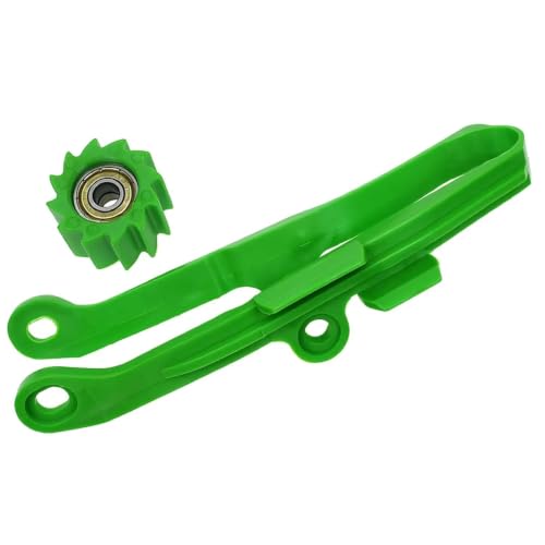 Guide chaîne moto anti-déraillement pour KLX450R 2011-2014 et sa protection