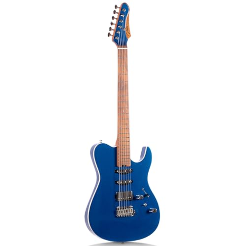 Grote Solid Electric Guitar GRModernT Metallic Finish