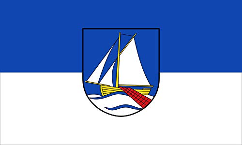 Drapeau Hooksiel grand format aux finitions de haute qualité - 2