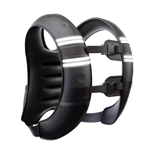 Chaleco Lastrado Hombre - Chalecos Con Pesas Para Entrenamiento De Fuerza Con Franjas Reflectantes | Equipo de Fitness para Entrenamiento de Fuerza, Deporte, Running, Caminata y Ejercicio