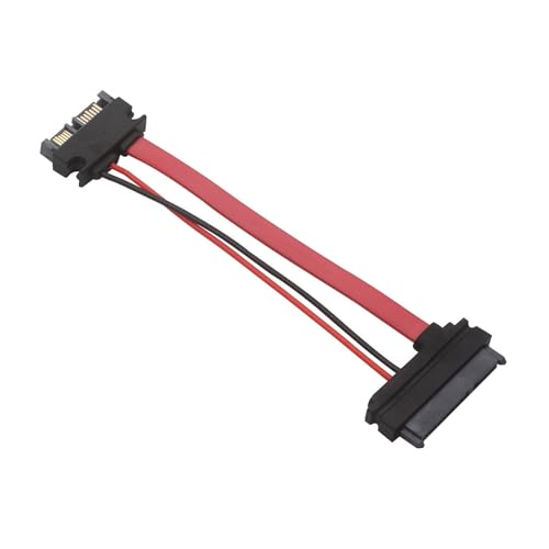 SATA 22P Public to Slimline 7+6SATA 13P Female Optical Drive miniatura 7