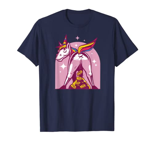 Bitcoin Unicorn Design I BTC Bitcoin Maglietta