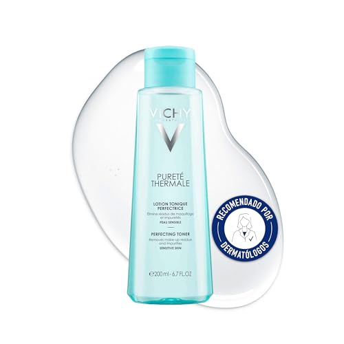 Vichy Pureté Thermale, Loción Tónica Perfeccionadora, 200 Ml
